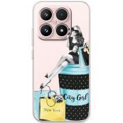 Прозорий чохол BoxFace Xiaomi 17 City Girl