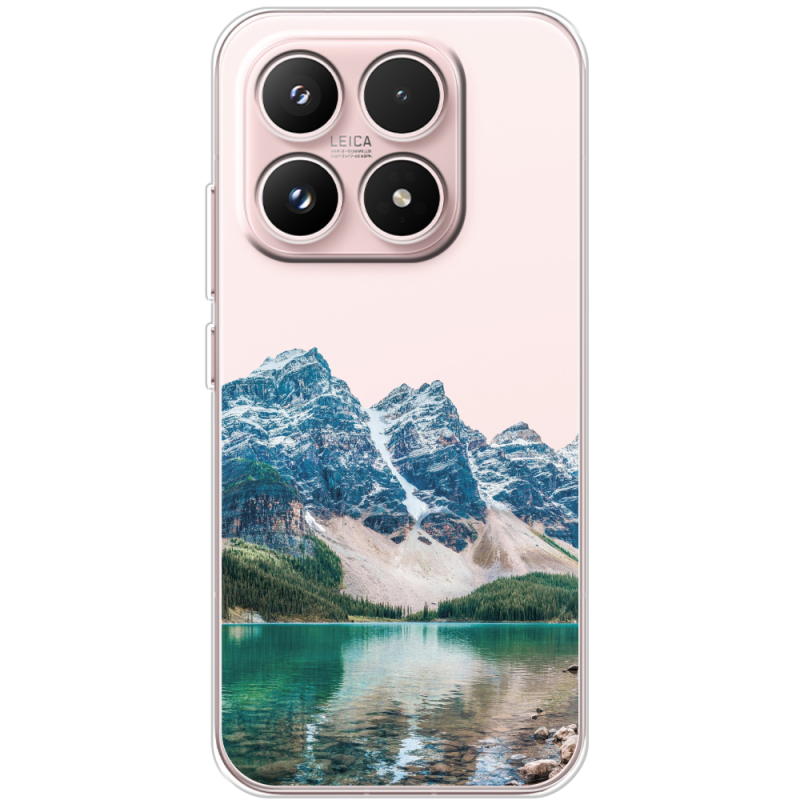 Прозорий чохол BoxFace Xiaomi 17 Blue Mountain