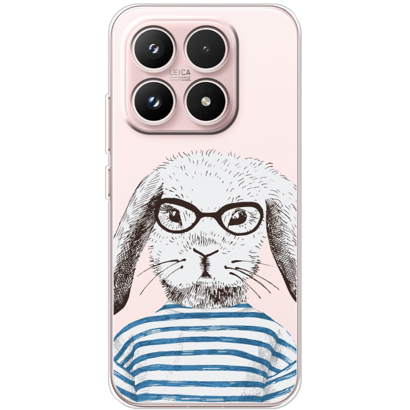 Прозорий чохол BoxFace Xiaomi 17 MR. Rabbit