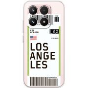 Прозорий чохол BoxFace Xiaomi 17 Ticket Los Angeles