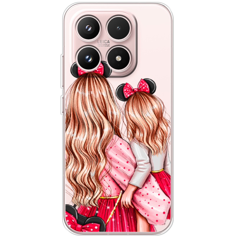 Прозорий чохол BoxFace Xiaomi 17 Mouse Girls