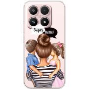 Прозорий чохол BoxFace Xiaomi 17 Super Mama