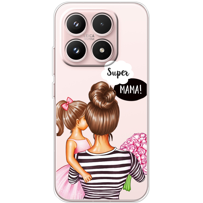 Прозорий чохол BoxFace Xiaomi 17 Super Mama and Daughter