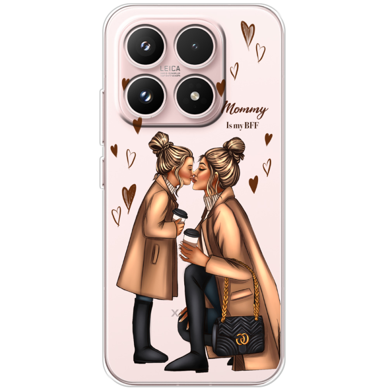 Прозорий чохол BoxFace Xiaomi 17 Mommy Is My BFF