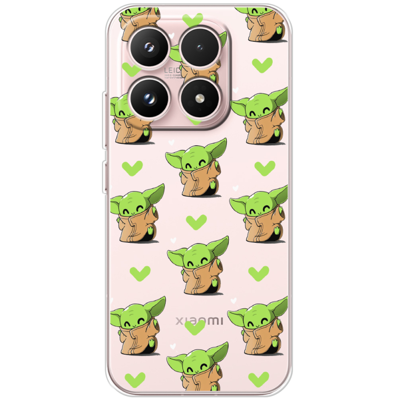 Прозорий чохол BoxFace Xiaomi 17 Pattern Baby Yoda