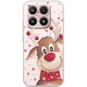 Прозорий чохол BoxFace Xiaomi 17 Winter Deer