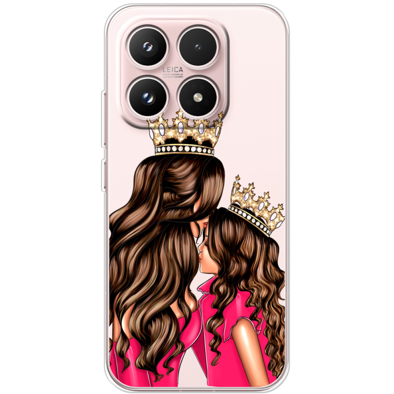 Прозорий чохол BoxFace Xiaomi 17 Queen and Princess