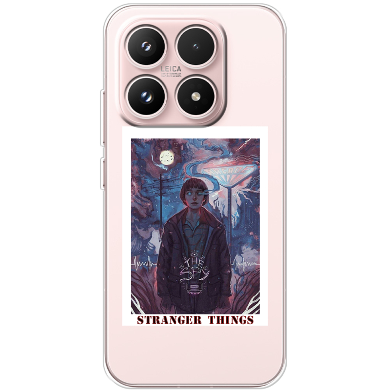 Прозорий чохол BoxFace Xiaomi 17 Stranger Things