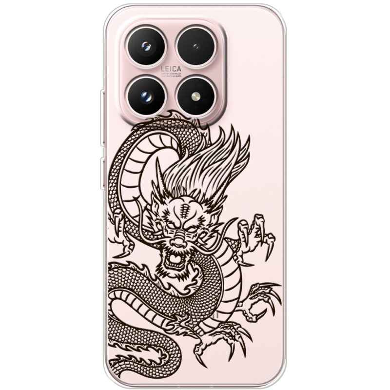 Прозорий чохол BoxFace Xiaomi 17 Chinese Dragon