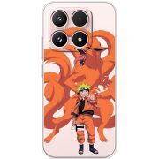 Прозорий чохол BoxFace Xiaomi 17 Naruto and Kurama