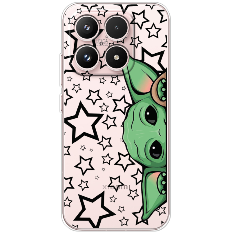 Прозорий чохол BoxFace Xiaomi 17 Baby Yoda