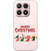 Прозорий чохол BoxFace Xiaomi 17 Merry Christmas