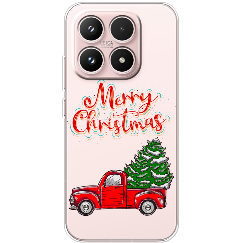 Прозорий чохол BoxFace Xiaomi 17 Holiday Car