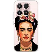 Прозорий чохол BoxFace Xiaomi 17 Фрида Кало