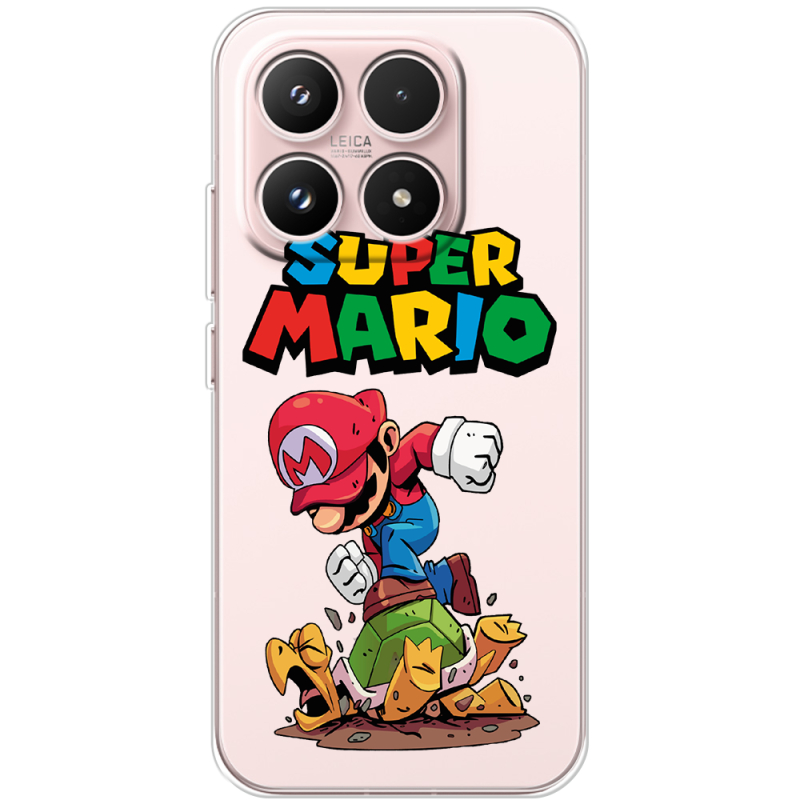 Прозорий чохол BoxFace Xiaomi 17 Super Mario