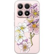 Прозорий чохол BoxFace Xiaomi 17 Cherry Blossom
