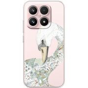 Прозорий чохол BoxFace Xiaomi 17 Swan