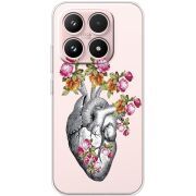 Чохол зі стразами Xiaomi 17 Heart