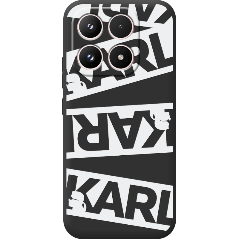 Чорний чохол BoxFace Xiaomi 17 White Karl