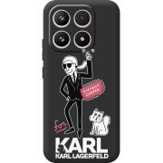 Чорний чохол BoxFace Xiaomi 17 For Karl