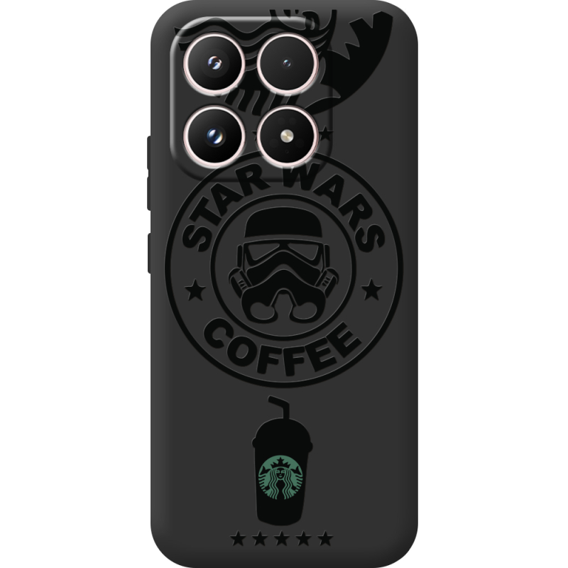 Чорний чохол BoxFace Xiaomi 17 Dark Coffee