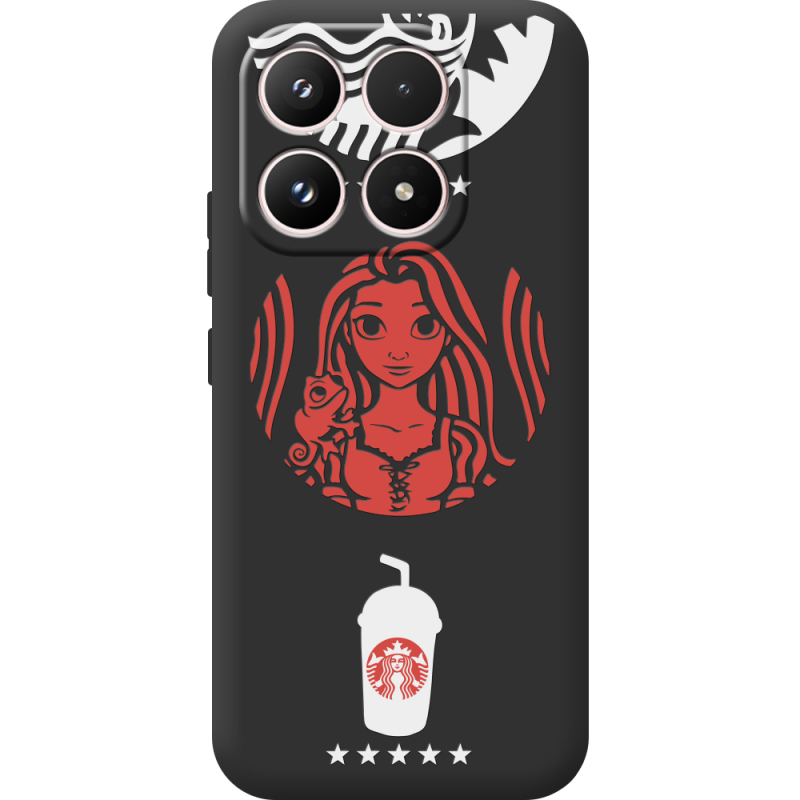 Чорний чохол BoxFace Xiaomi 17 RedWhite Coffee