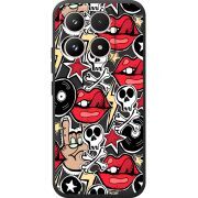 Чорний чохол BoxFace Xiaomi 17 Rock Graffiti