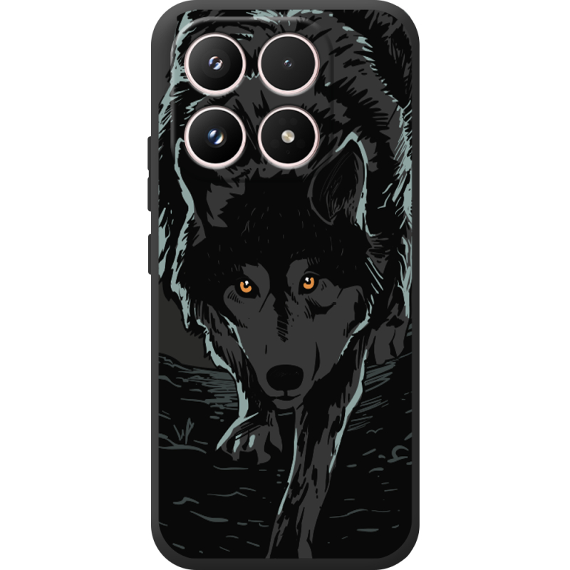 Чорний чохол BoxFace Xiaomi 17 Wolf