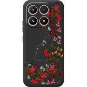 Чорний чохол BoxFace Xiaomi 17 3D Ukrainian Muse