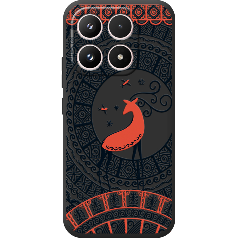 Чорний чохол BoxFace Xiaomi 17 Ornament