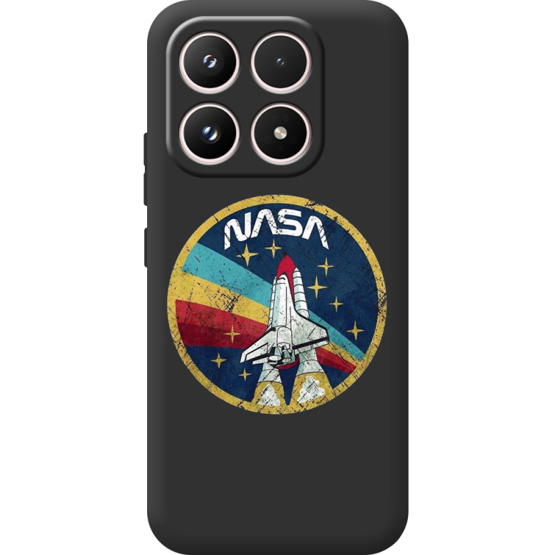 Чорний чохол BoxFace Xiaomi 17 NASA