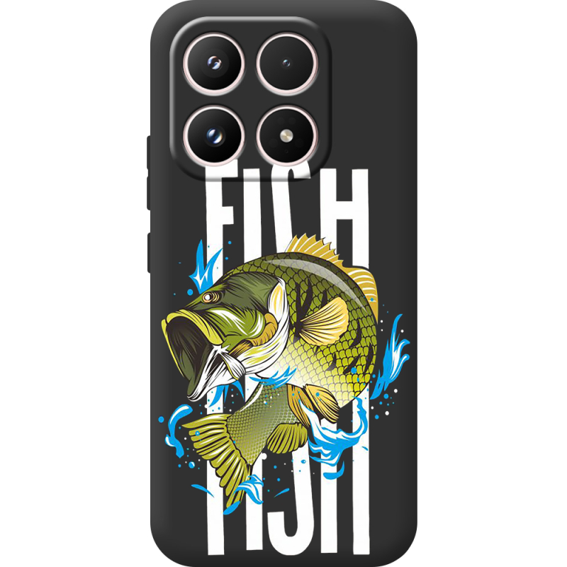 Чорний чохол BoxFace Xiaomi 17 Fish