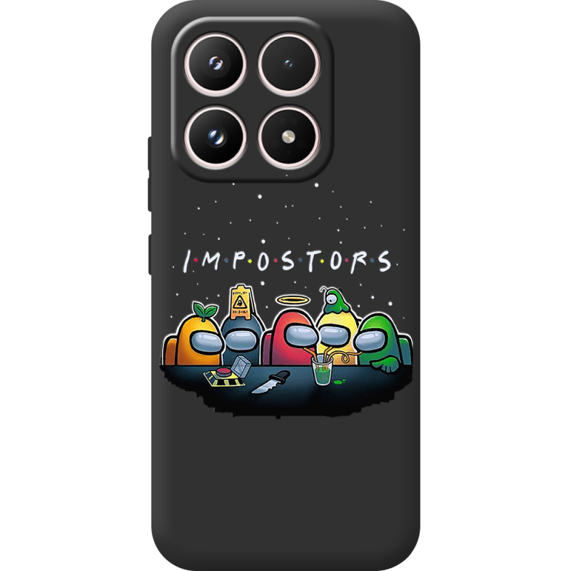 Чорний чохол BoxFace Xiaomi 17 Among Us Impostors