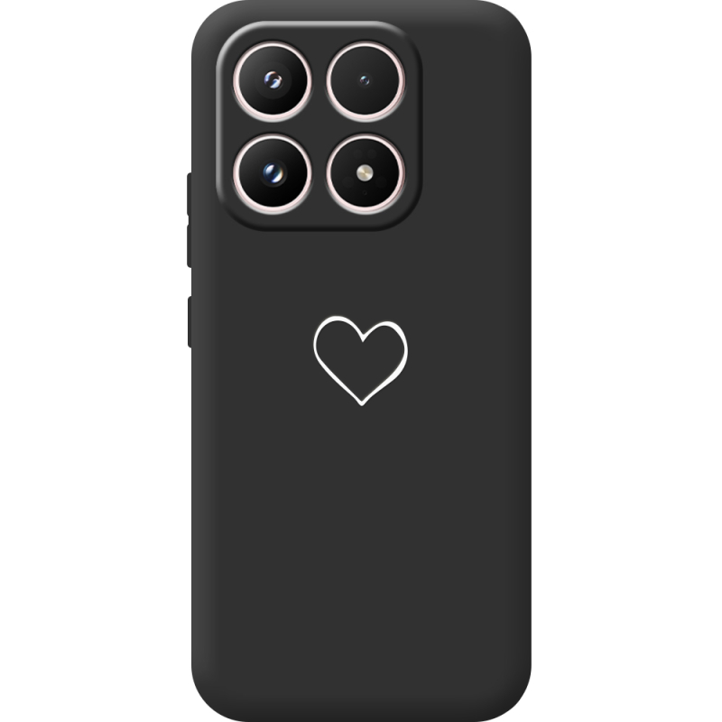 Чорний чохол BoxFace Xiaomi 17 My Heart