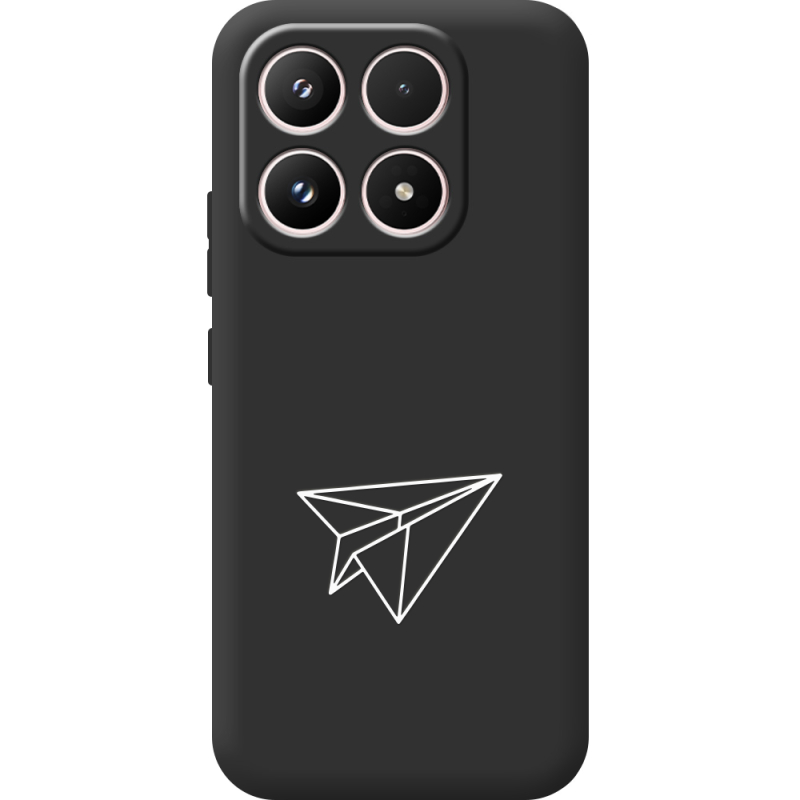 Чорний чохол BoxFace Xiaomi 17 Paper Plane