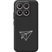 Чорний чохол BoxFace Xiaomi 17 Paper Plane