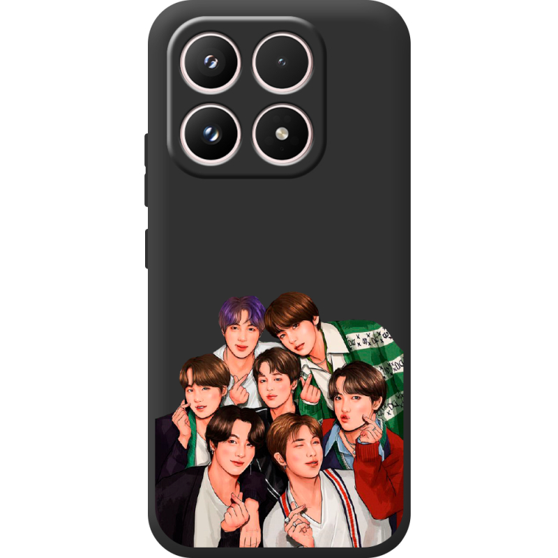 Чорний чохол BoxFace Xiaomi 17 BTS