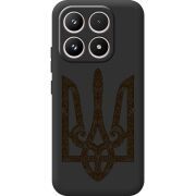 Чорний чохол BoxFace Xiaomi 17 Ukrainian Trident
