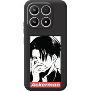 Чорний чохол BoxFace Xiaomi 17 Attack On Titan - Ackerman