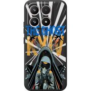 Чорний чохол BoxFace Xiaomi 17 Привид Києва в дії