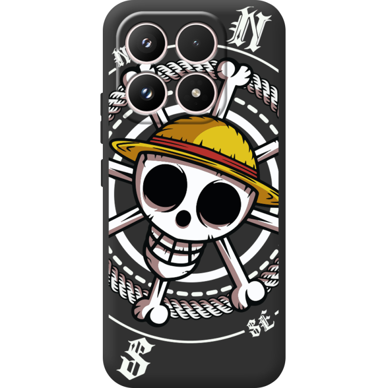 Чорний чохол BoxFace Xiaomi 17 One Piece Компас