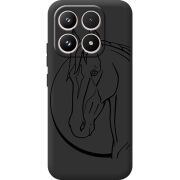 Чорний чохол BoxFace Xiaomi 17 Horse