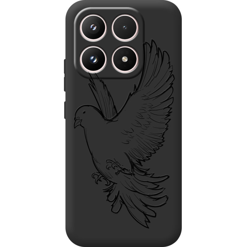 Чорний чохол BoxFace Xiaomi 17 Dove