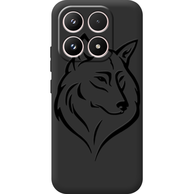 Чорний чохол BoxFace Xiaomi 17 Wolf