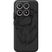 Чорний чохол BoxFace Xiaomi 17 Lion