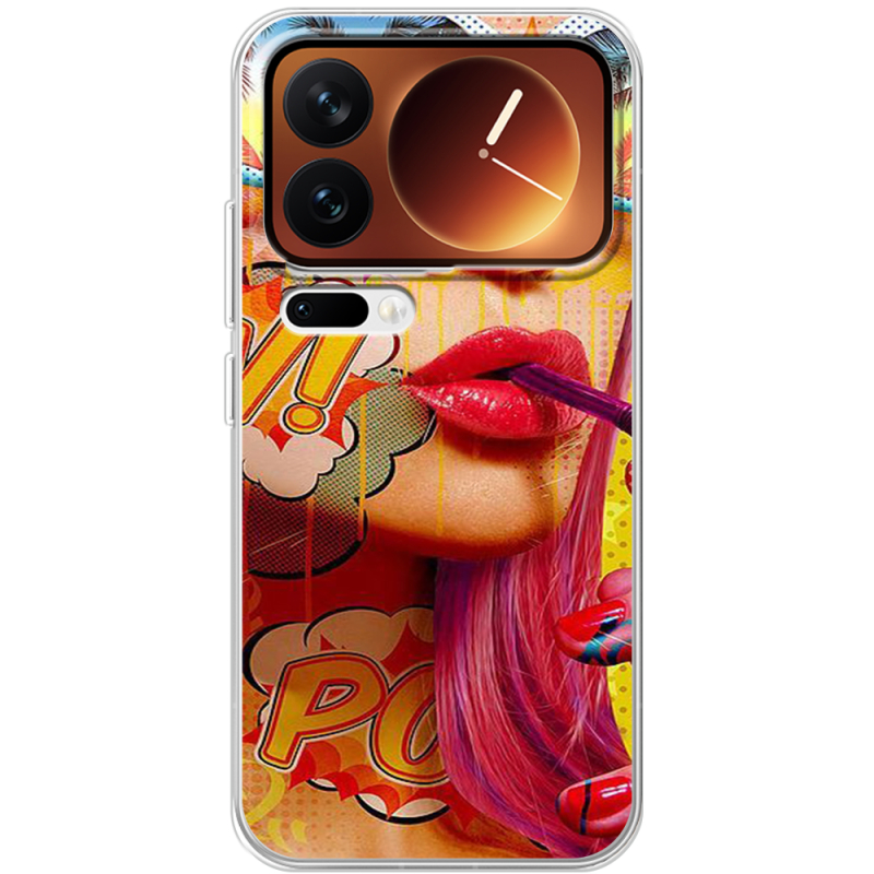 Чохол BoxFace Xiaomi 17 Pro Yellow Girl Pop Art