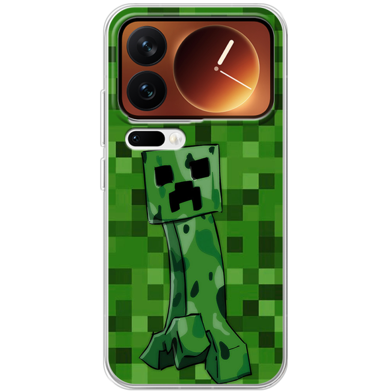 Чохол BoxFace Xiaomi 17 Pro Minecraft Creeper