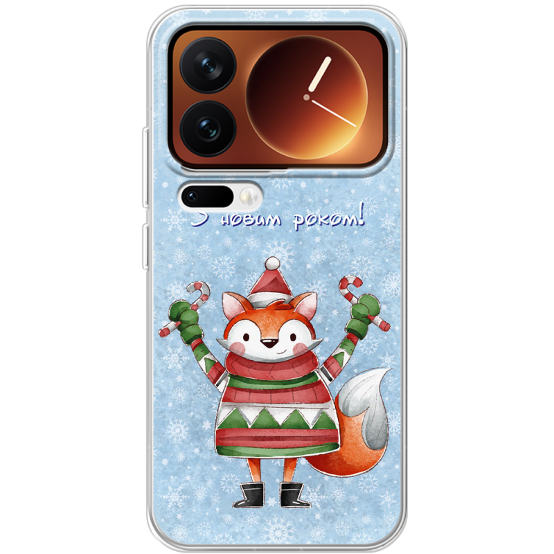 Чохол BoxFace Xiaomi 17 Pro Fox З новим роком!