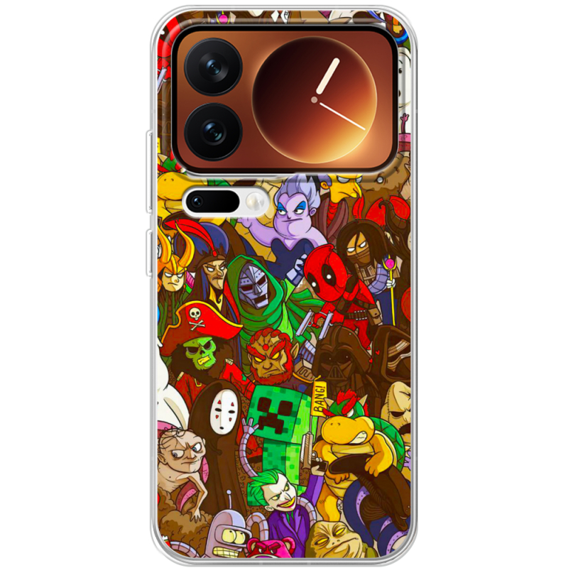 Чохол BoxFace Xiaomi 17 Pro Злодеи