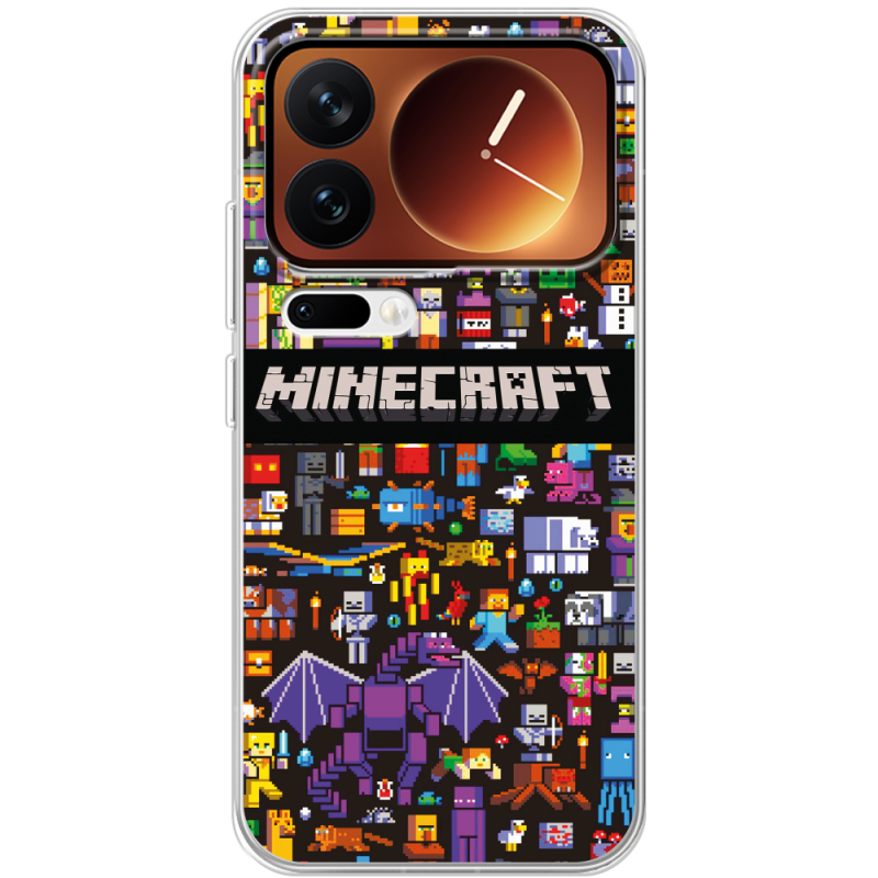 Чохол BoxFace Xiaomi 17 Pro Minecraft Mobbery